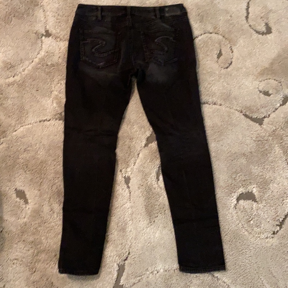 Silver Jeans Black 34 x 31 - Picture 2 of 6